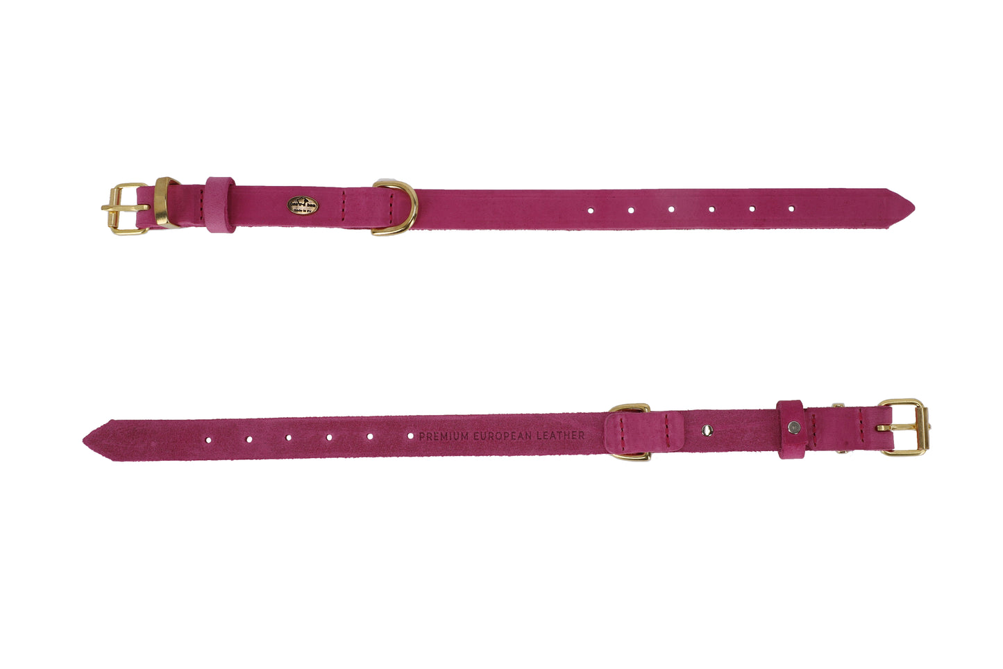 Classic Premium European Leather Dog Collar