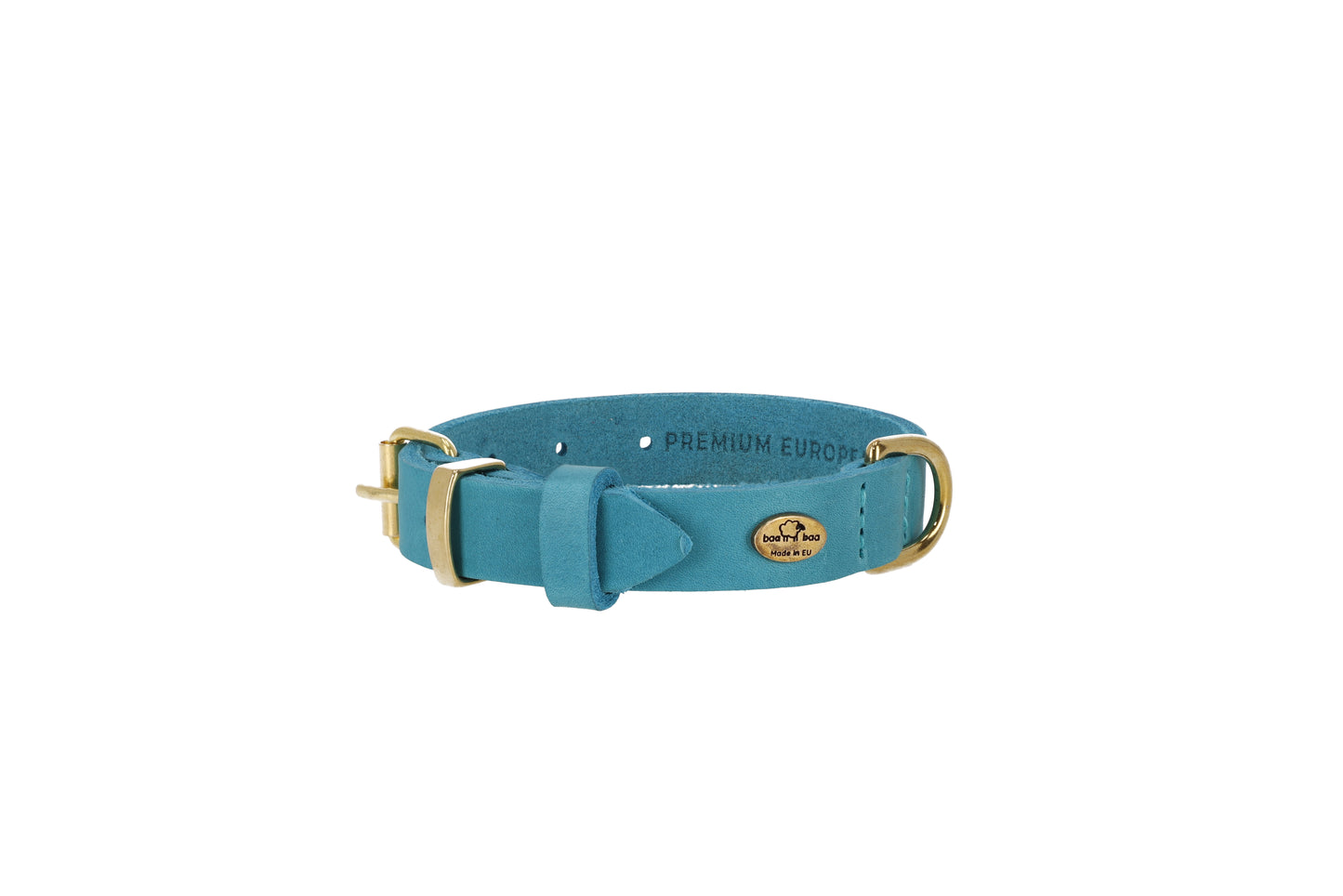 Classic Premium European Leather Dog Collar