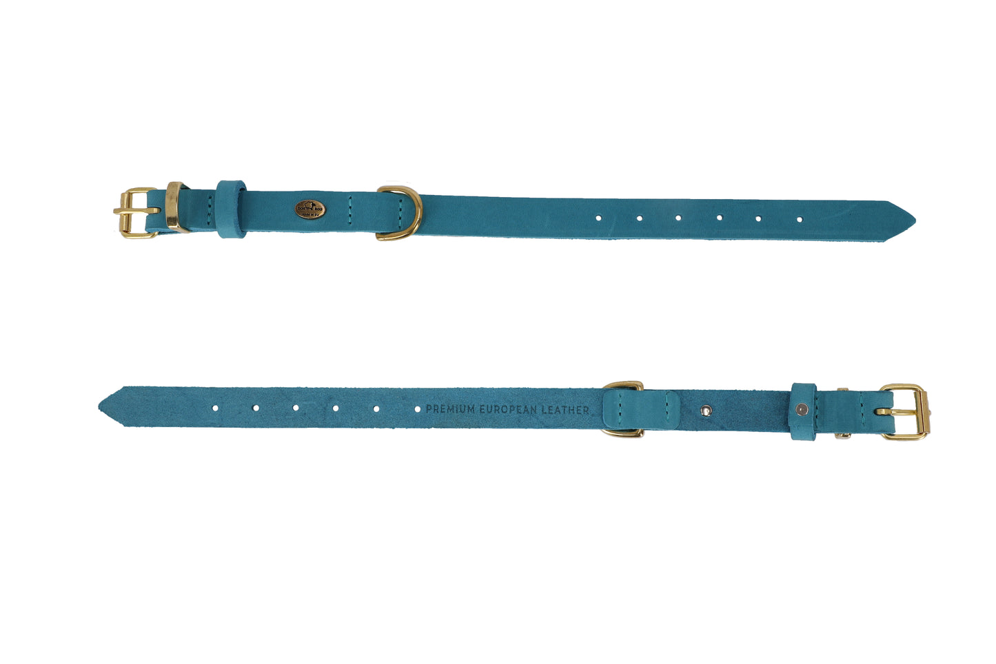 Classic Premium European Leather Dog Collar