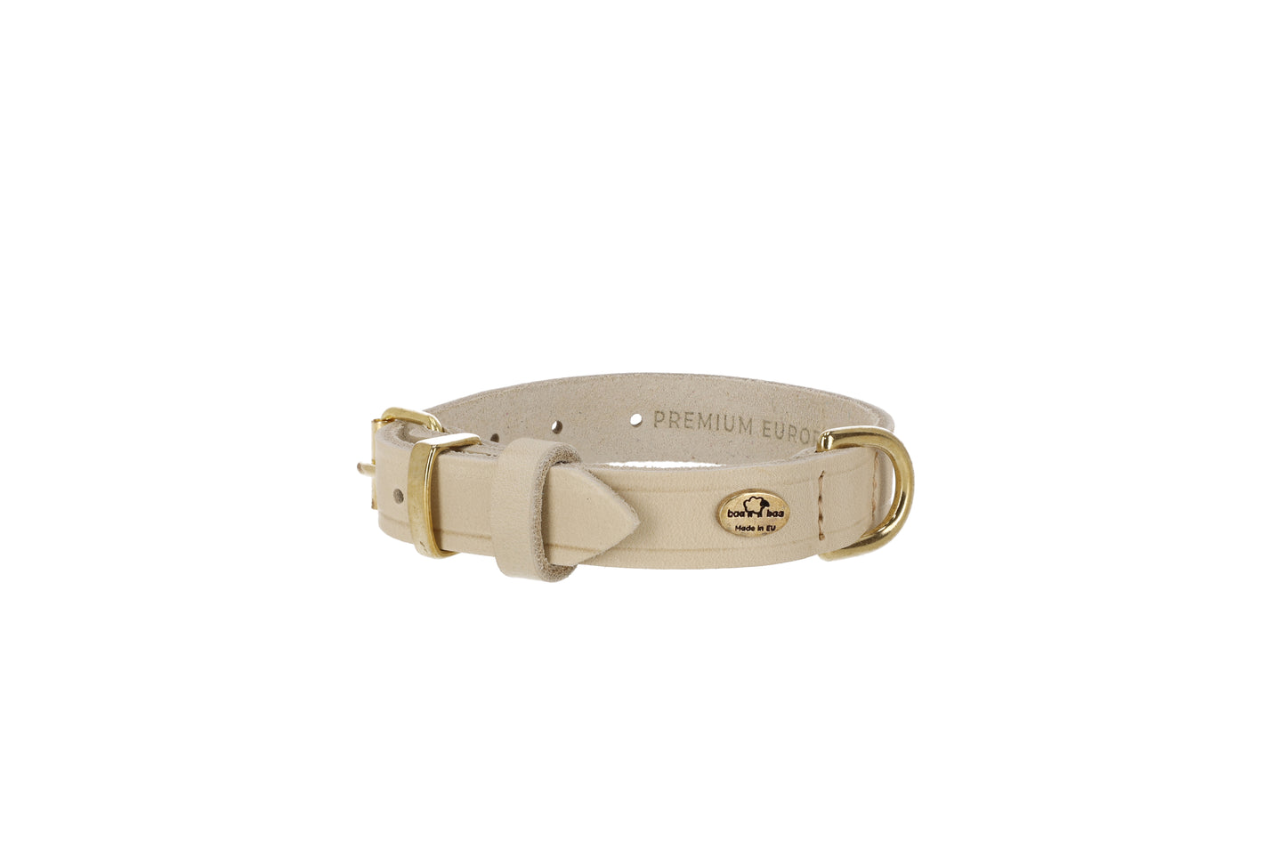 Classic Premium European Leather Dog Collar