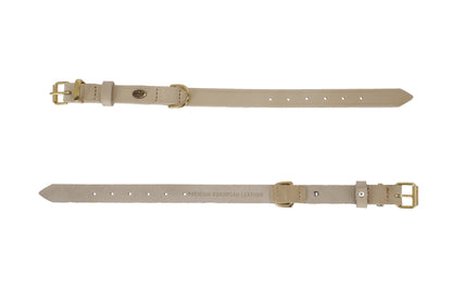 Classic Premium European Leather Dog Collar