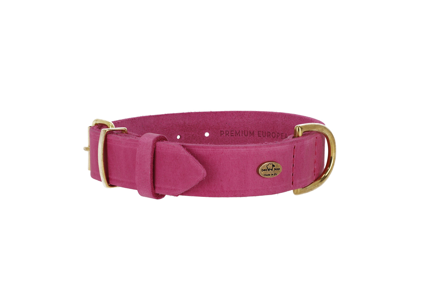 Classic Premium European Leather Dog Collar