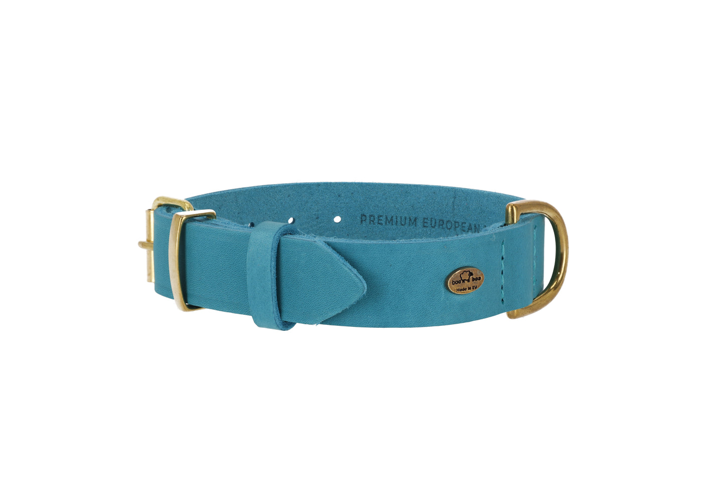 Classic Premium European Leather Dog Collar
