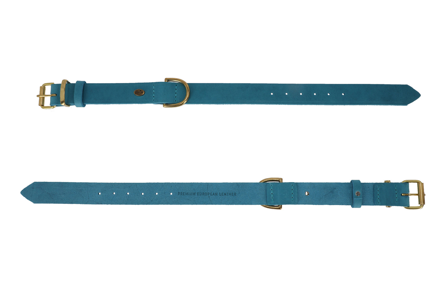 Classic Premium European Leather Dog Collar