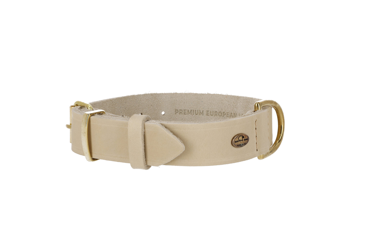 Classic Premium European Leather Dog Collar
