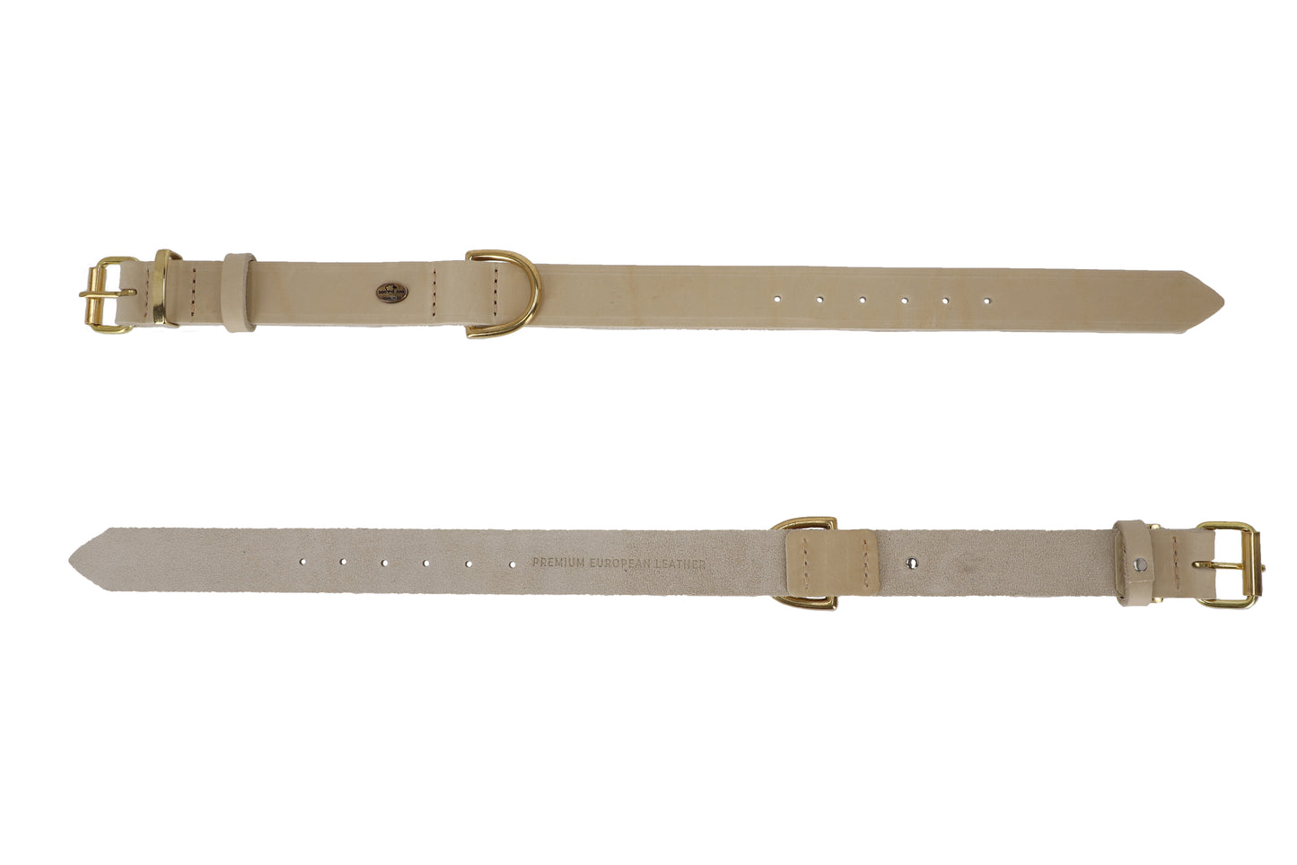 Classic Premium European Leather Dog Collar