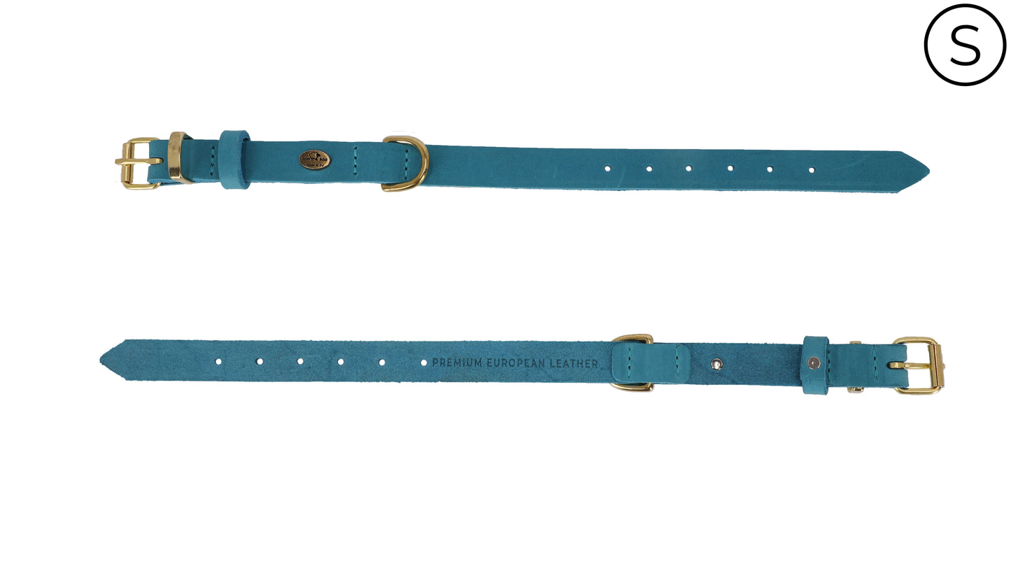Classic Premium European Leather Dog Collar