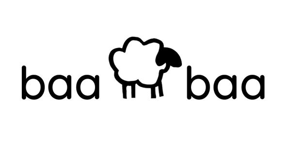 baa-baa logo wool mat dog cat bed