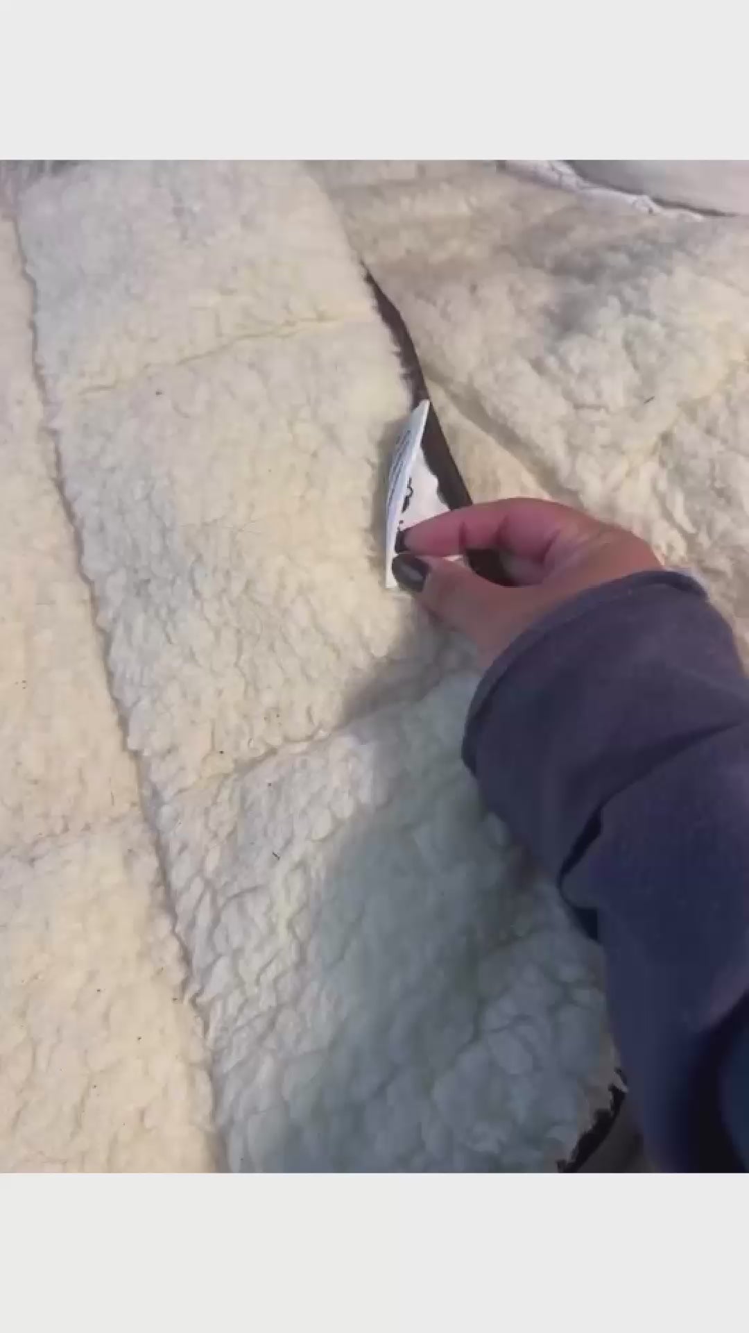 Load video: wool mat care